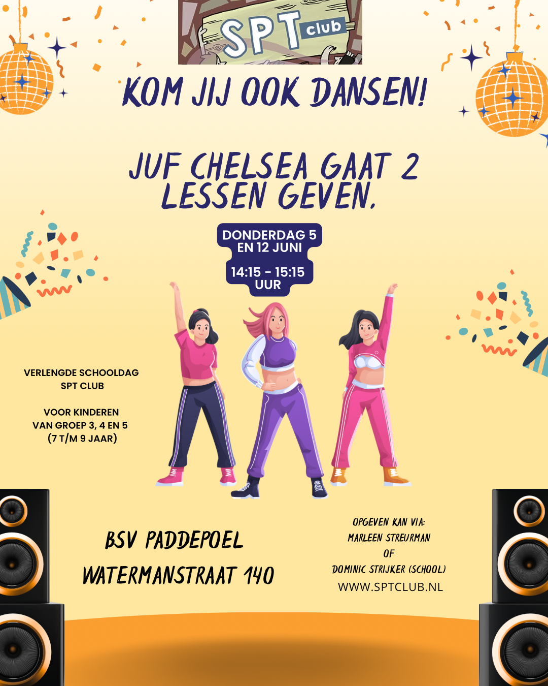 Dansen met Juf Chelsea